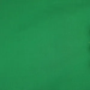 100% Cotton Poplin in Plain Forest Green