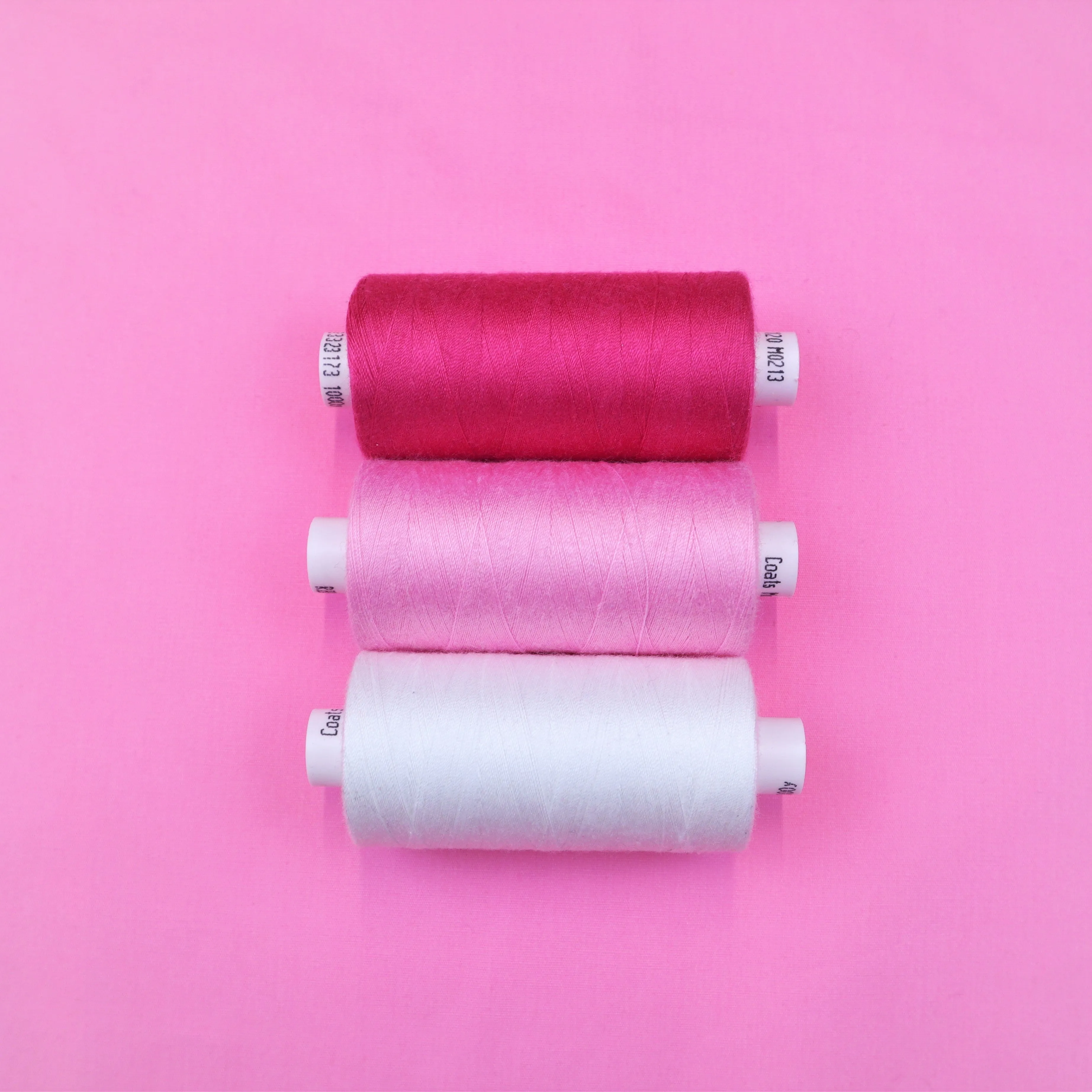 100% Cotton Poplin in Plain Mid-Pink