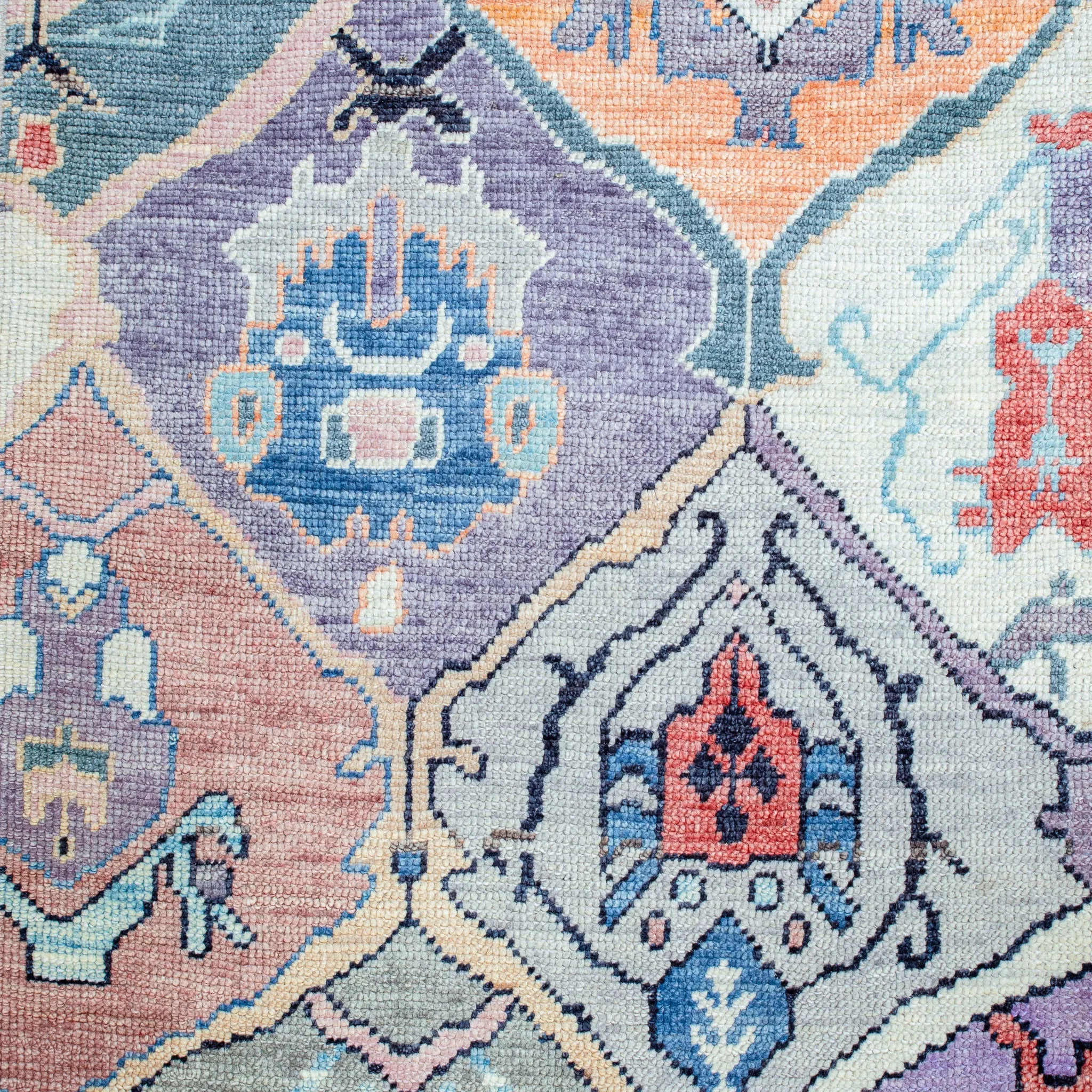 14975 Handwoven Rug 2’8x13’2