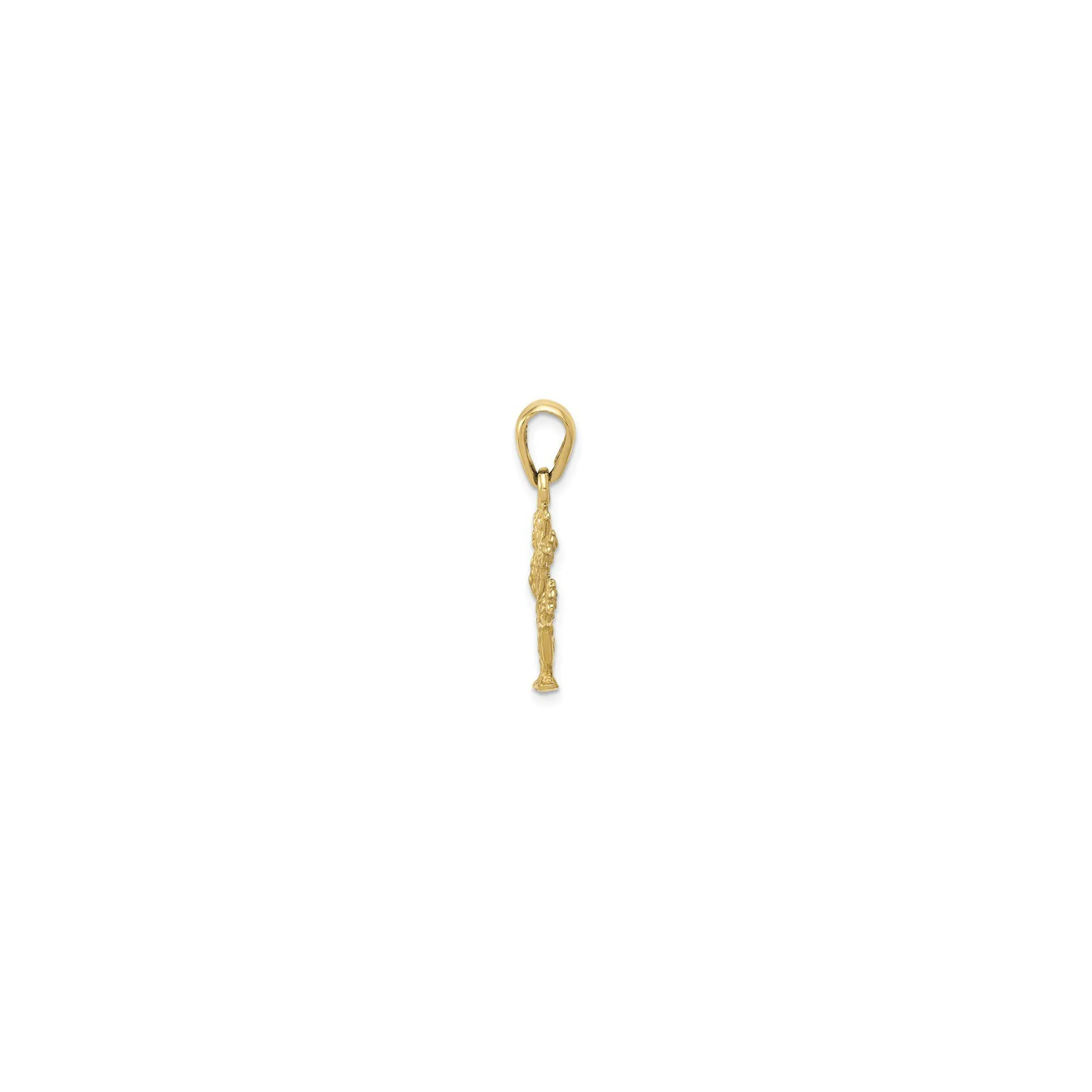 3-D Cactus Pendant (14K)