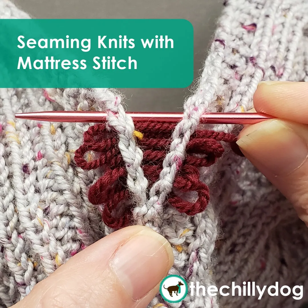 4th Ridge Pocket Scarf: Knitting Pattern PDF