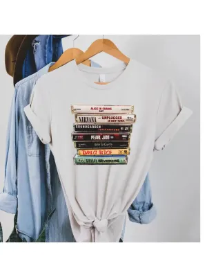 90's Bands Cassette Tee