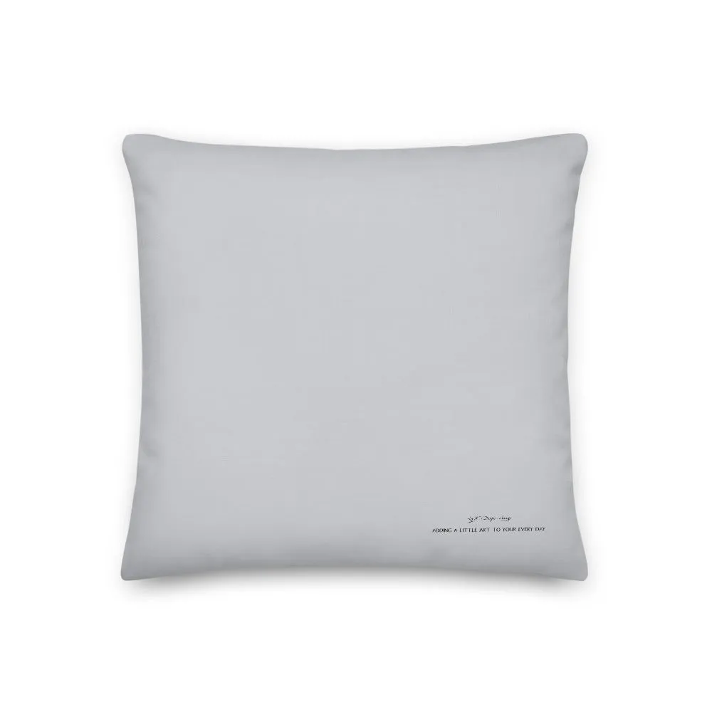 A Robin Egg Blue I - Pillow