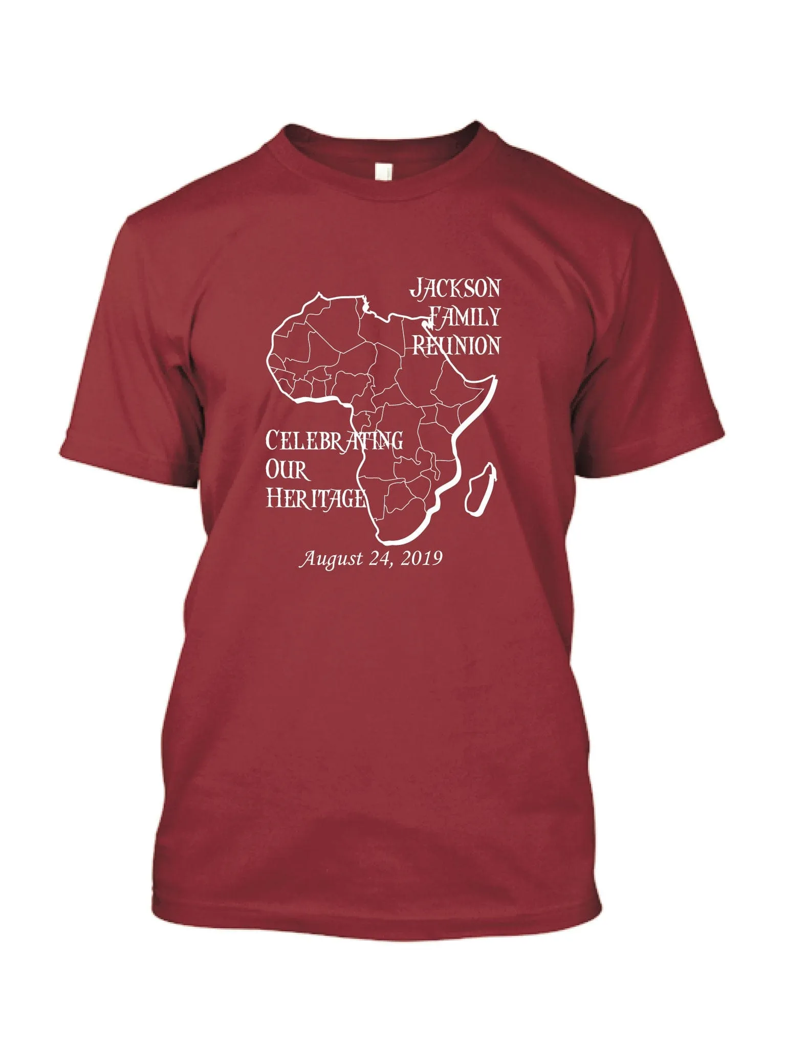 Africa Family Reunion T-Shirt Design R1-15