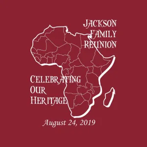 Africa Family Reunion T-Shirt Design R1-15