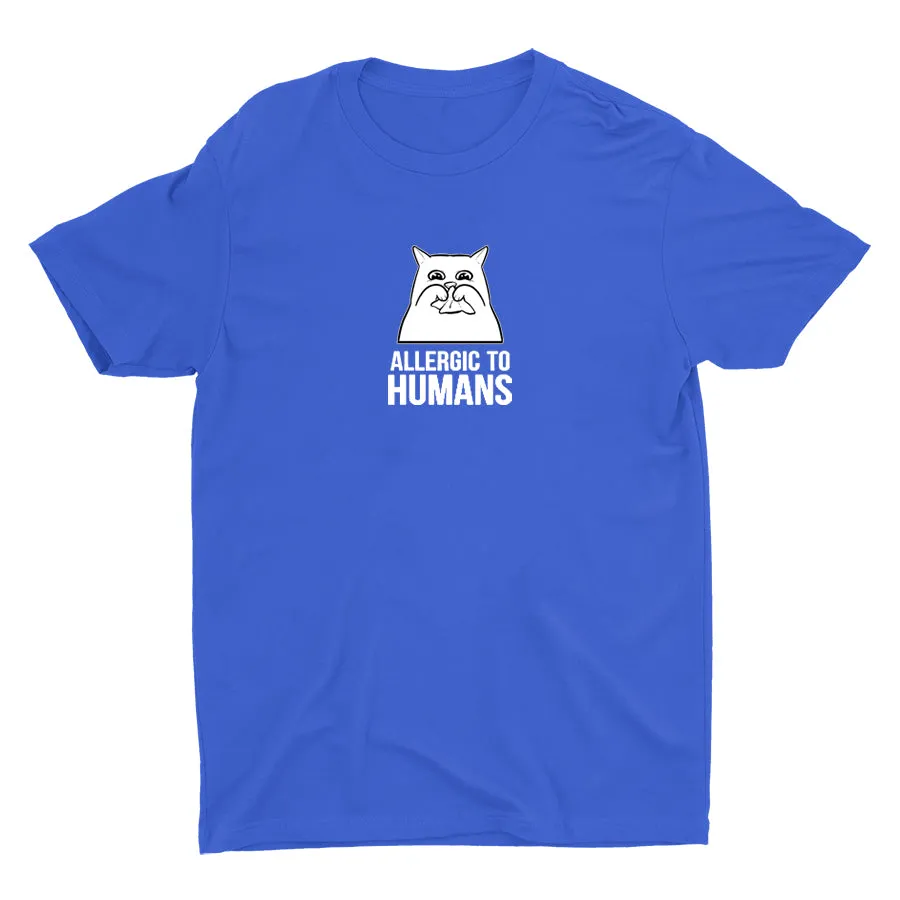 ALLERGIC TO HUMANS Cotton Tee