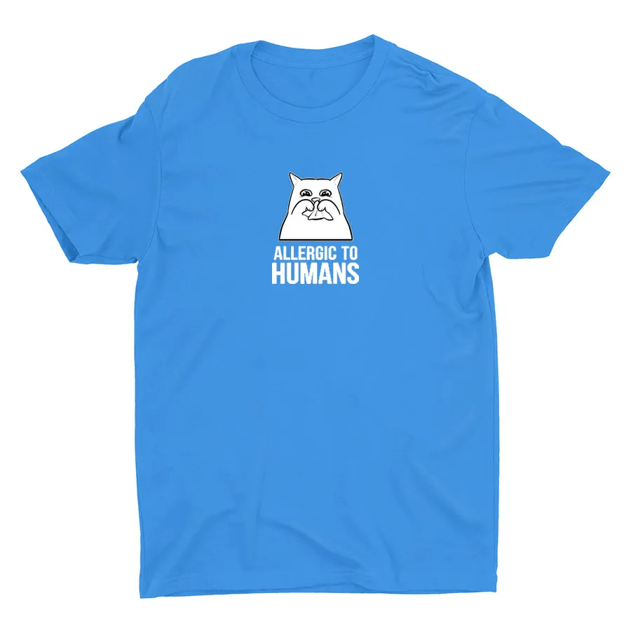 ALLERGIC TO HUMANS Cotton Tee