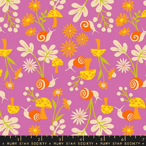 Animal Animal, Snail Garden in Heliotrope