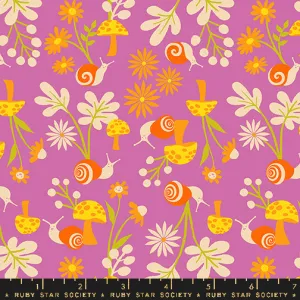 Animal Animal, Snail Garden in Heliotrope
