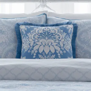 Appletree Heritage Alexia Cushion - Blue