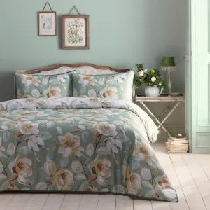 Appletree Heritage Eleanor Duvet Cover Set - Green