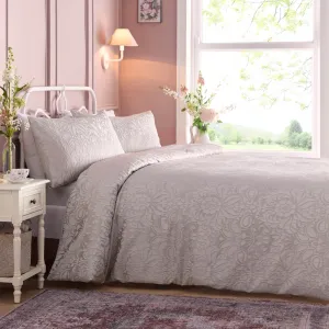 Appletree Heritage Worcester Duvet Cover Set - Silver