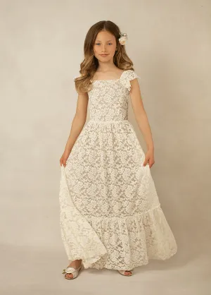 Arly Flower Girl Dress in Birch
