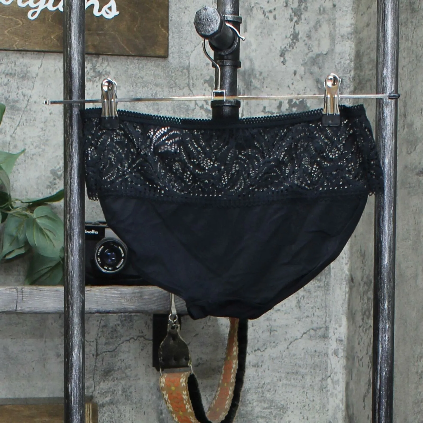 Auden Women's Micro Hipster Underwear. WZWK6 Black Small