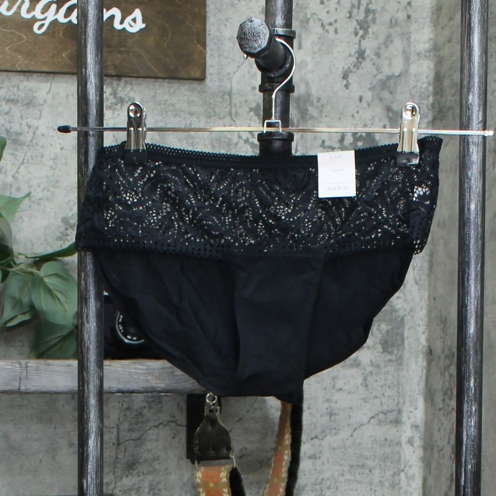 Auden Women's Micro Hipster Underwear. WZWK6 Black Small