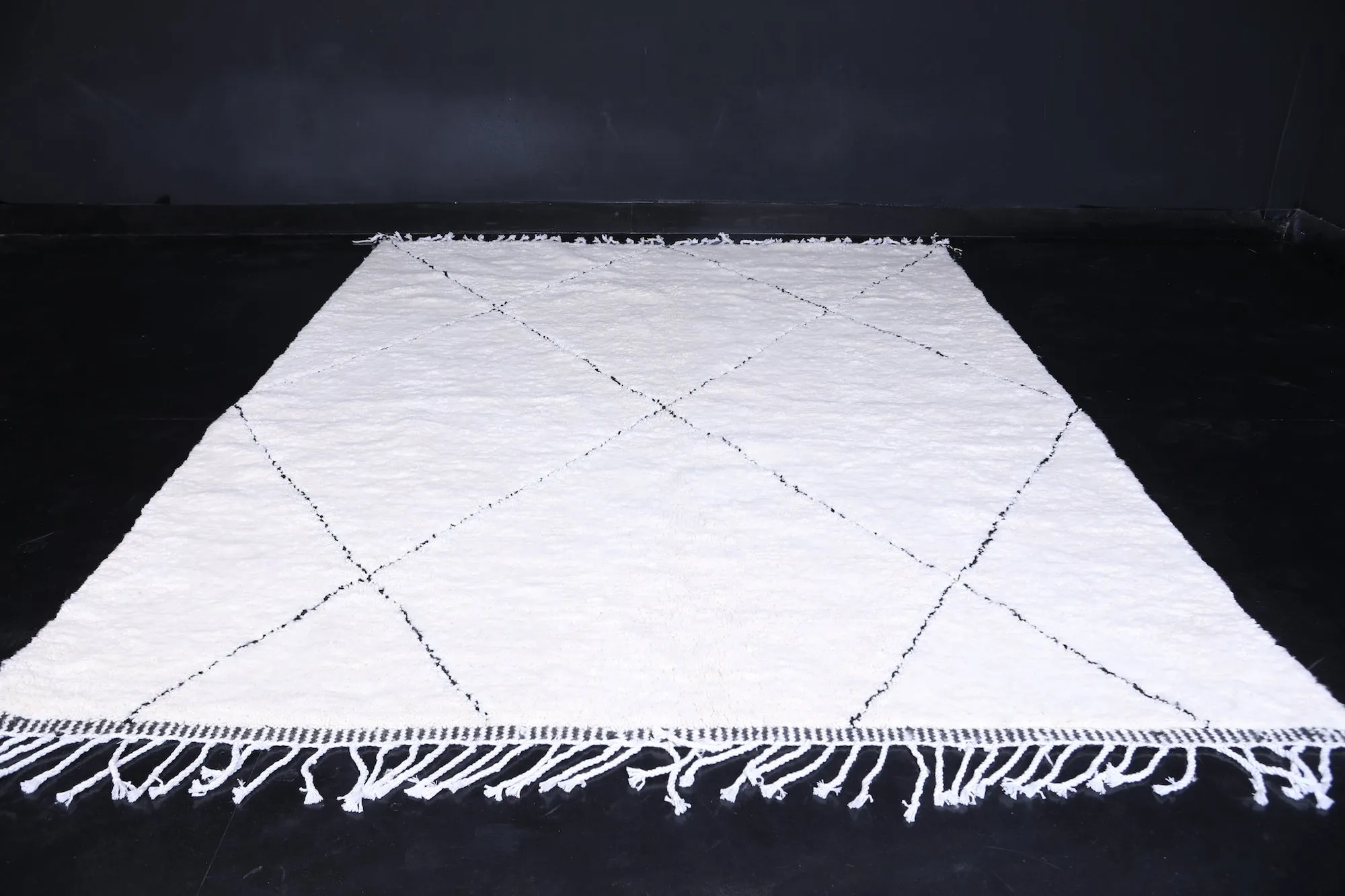Authentic Berber Wool rug - Custom Berber rug - Beni rug
