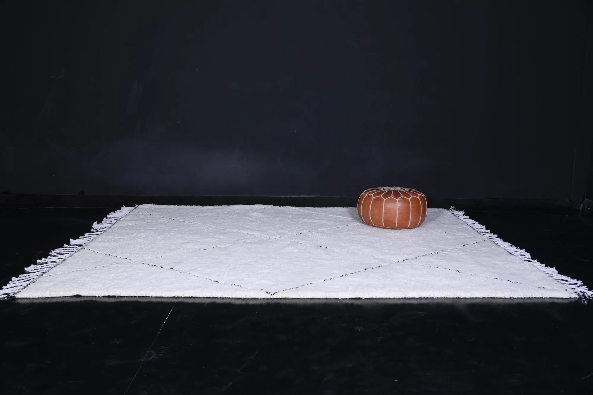 Authentic Berber Wool rug - Custom Berber rug - Beni rug
