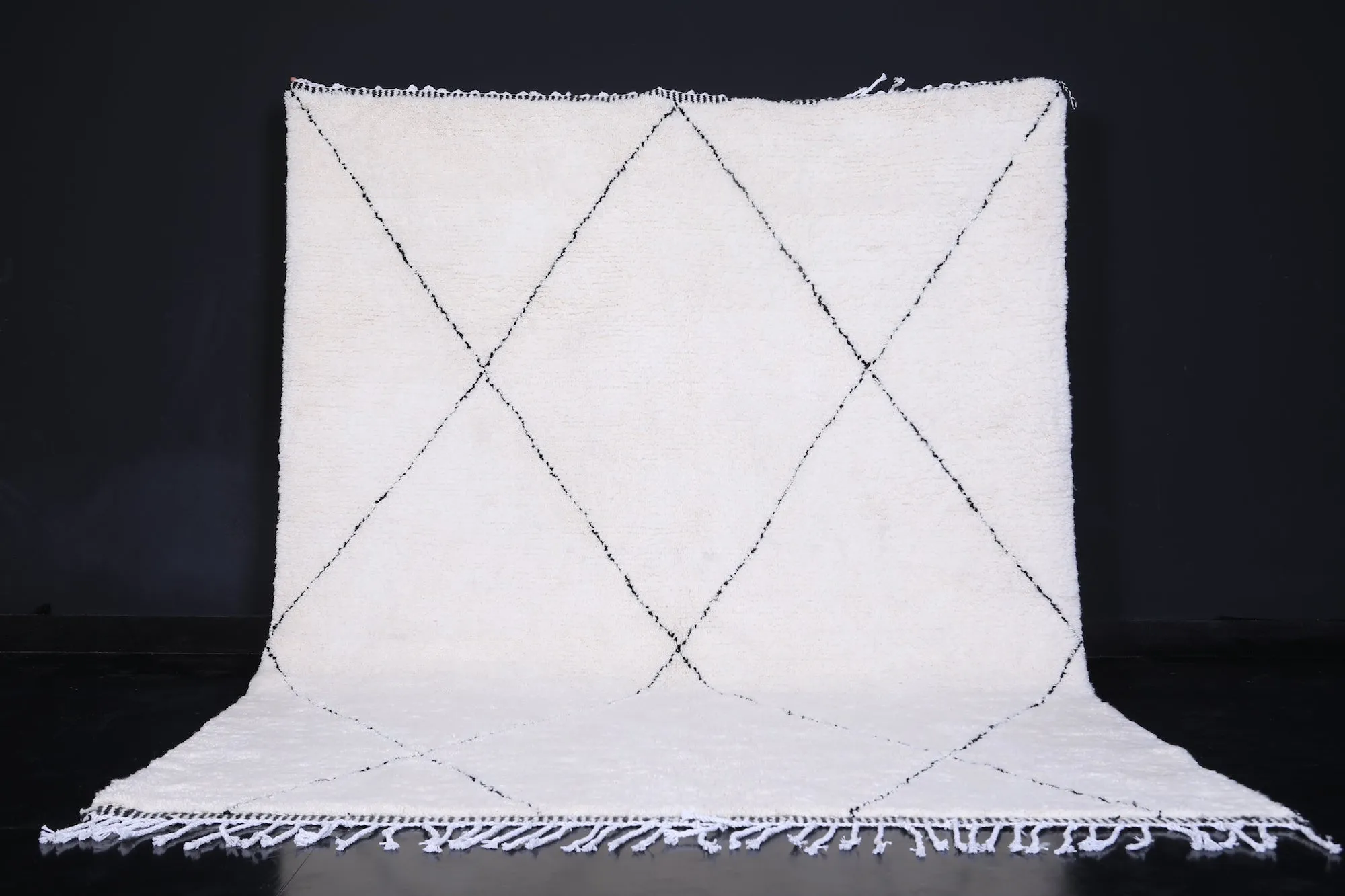 Authentic Berber Wool rug - Custom Berber rug - Beni rug