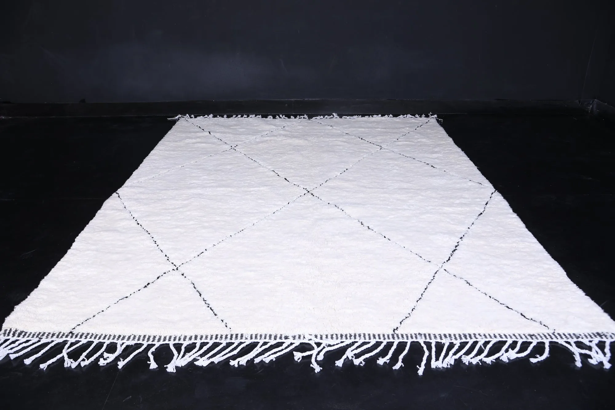 Authentic Berber Wool rug - Custom Berber rug - Beni rug