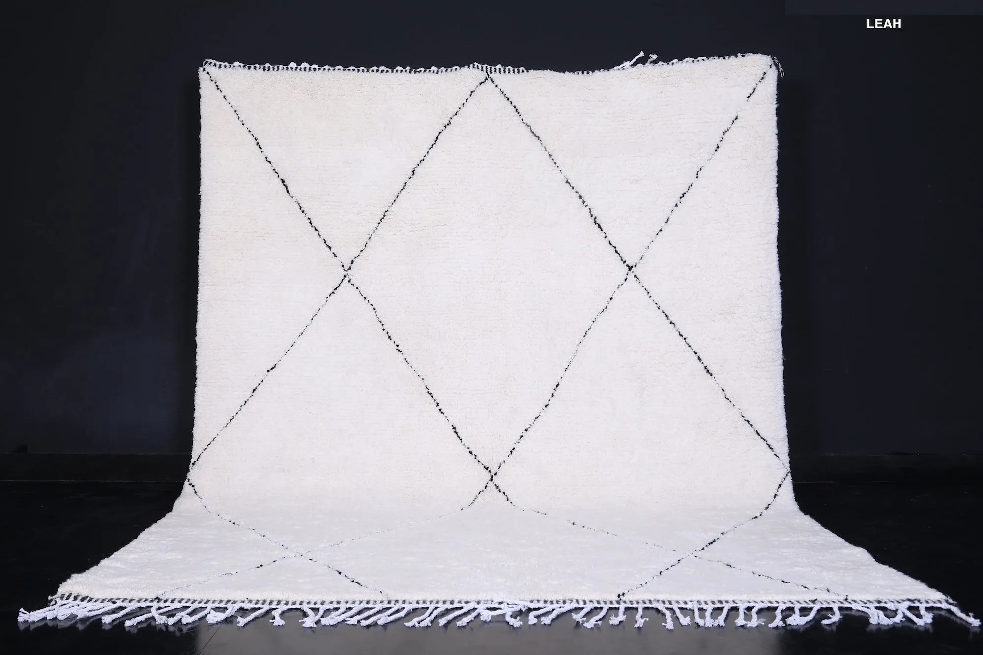 Authentic Berber Wool rug - Custom Berber rug - Beni rug