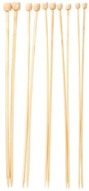 Bamboo Knitting Needles 5pc Set - Small