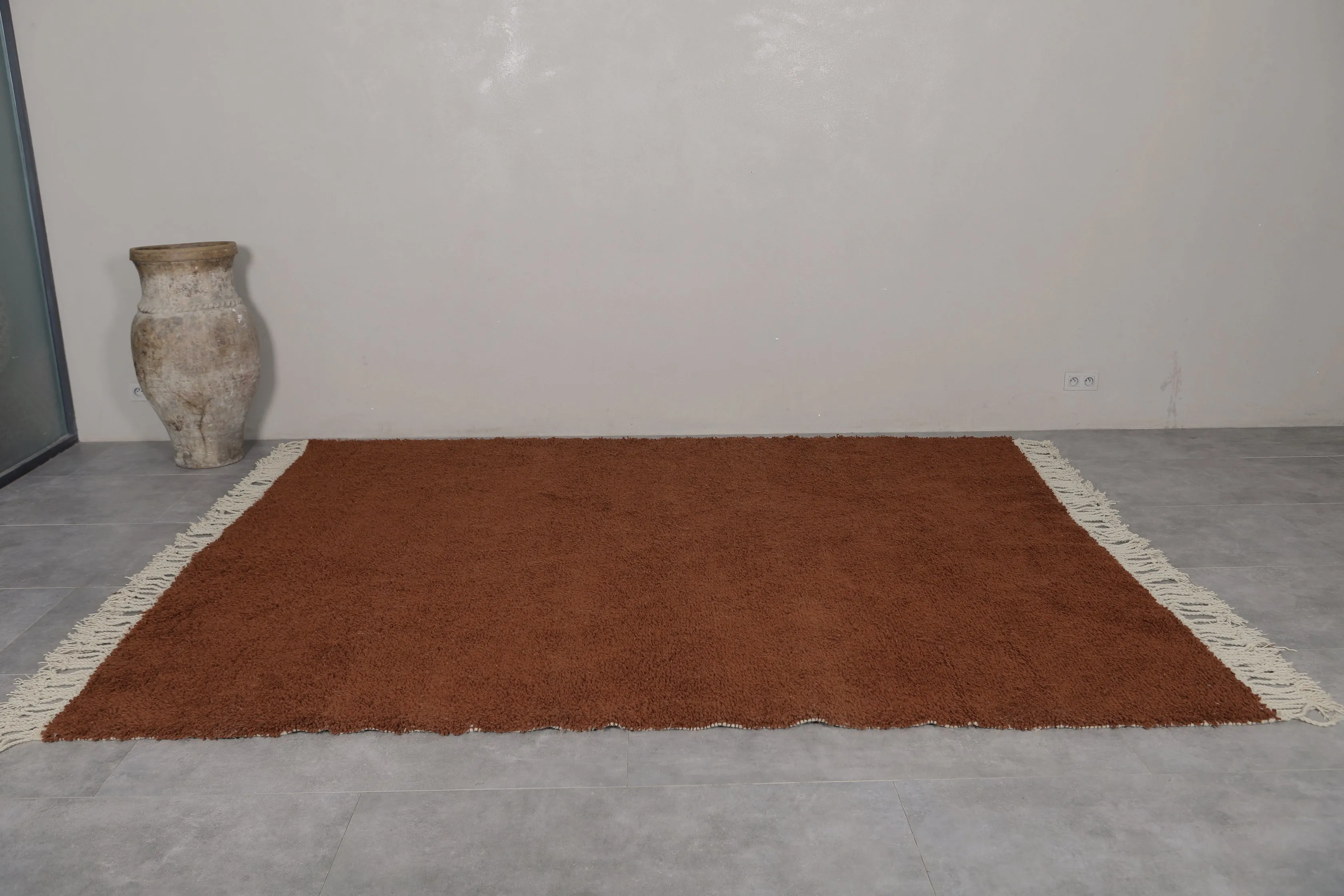Beni ourain rug - Custom Moroccan area rug - Tawny Morocco rug