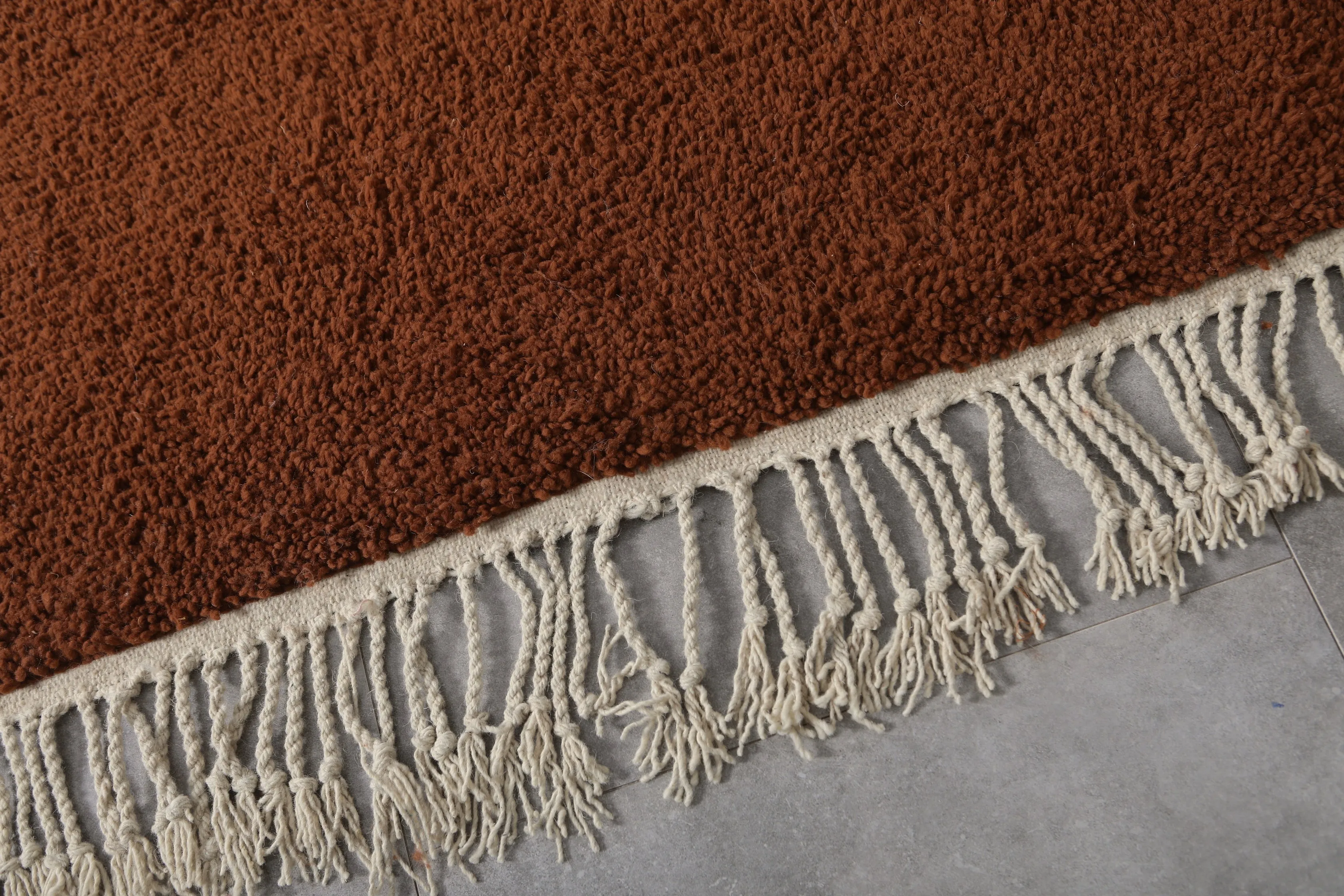 Beni ourain rug - Custom Moroccan area rug - Tawny Morocco rug
