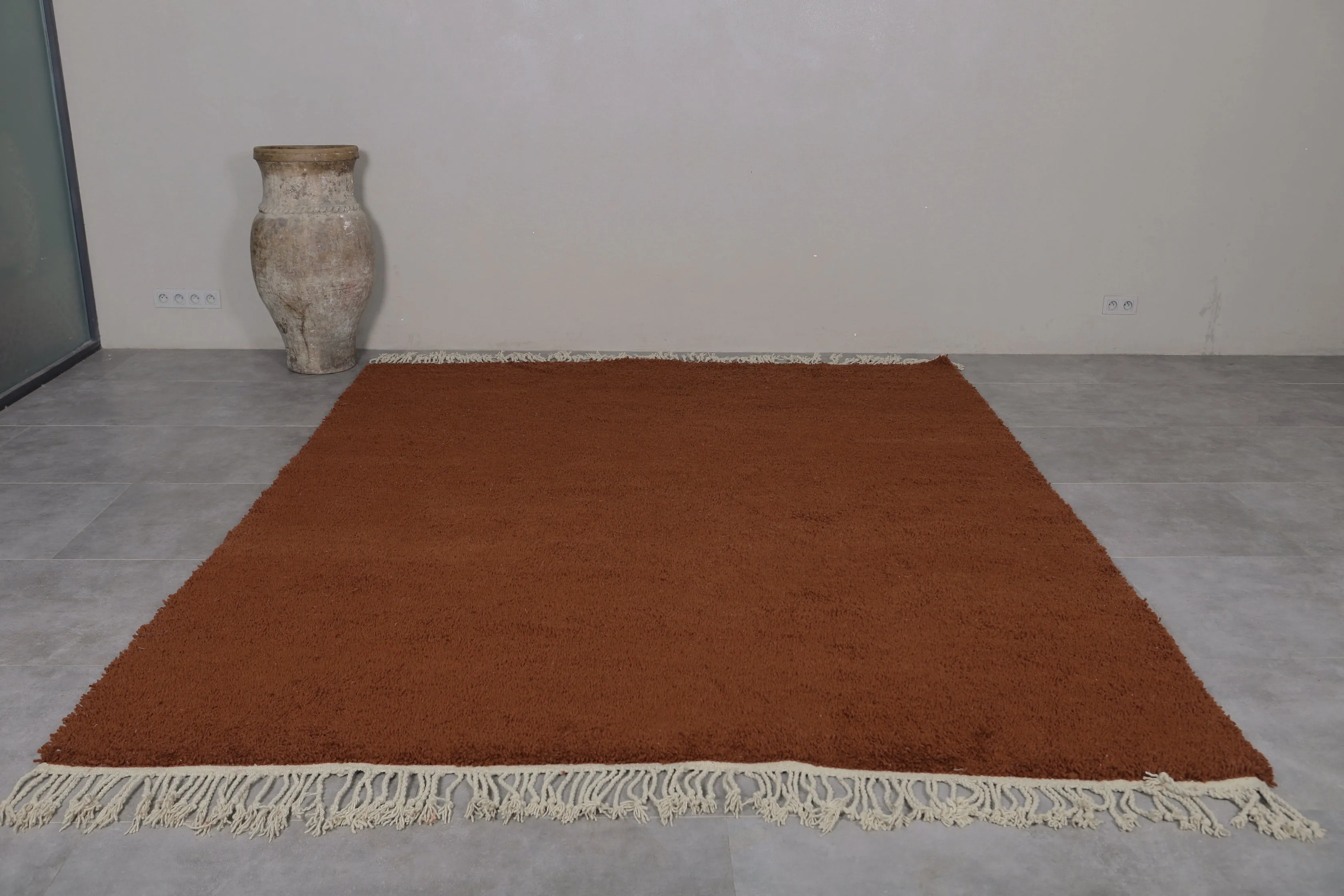 Beni ourain rug - Custom Moroccan area rug - Tawny Morocco rug