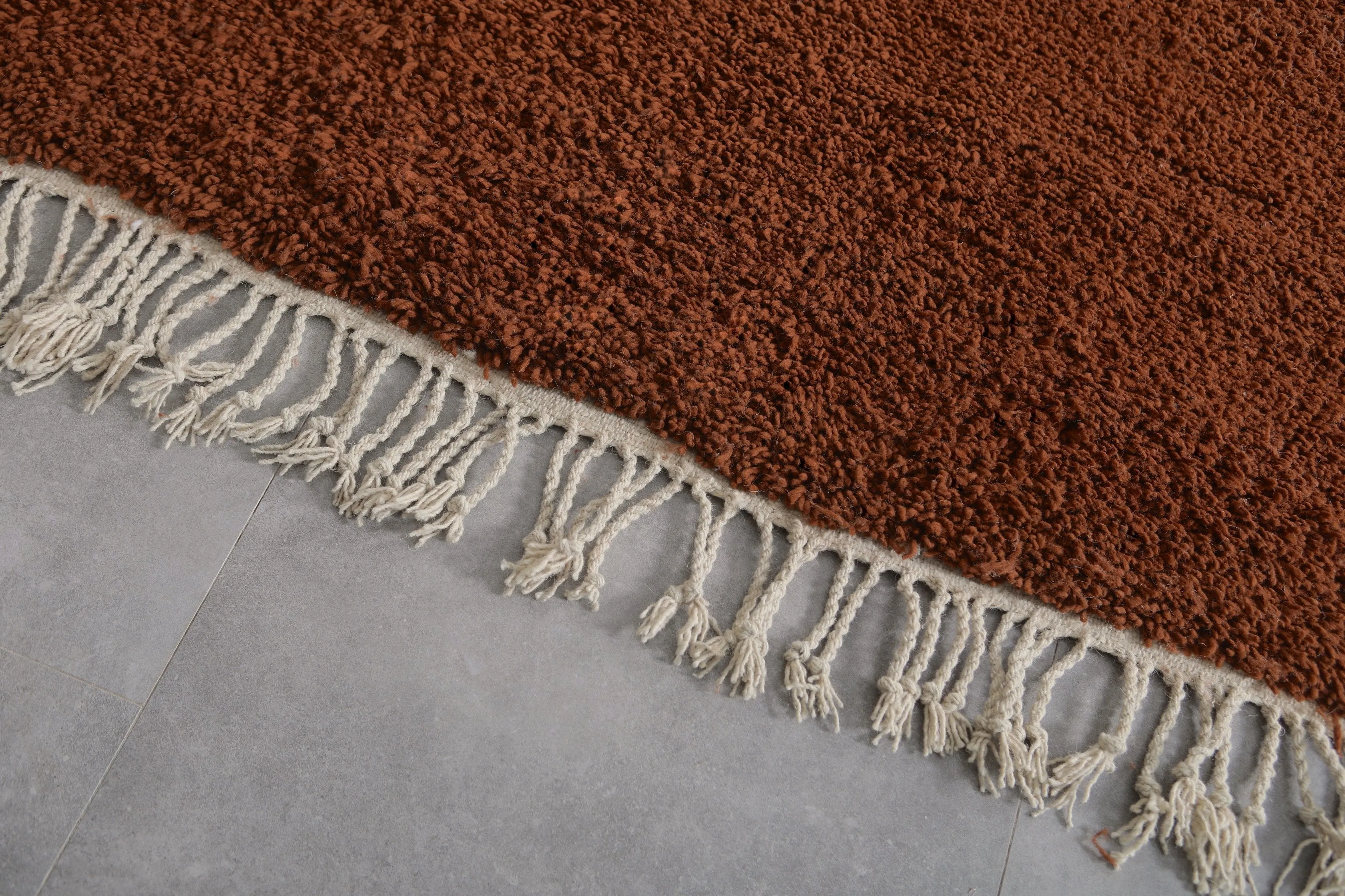 Beni ourain rug - Custom Moroccan area rug - Tawny Morocco rug