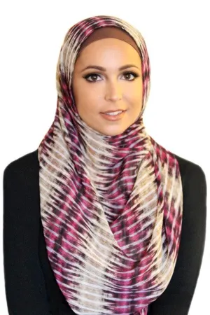 Biege Frequency Scarf
