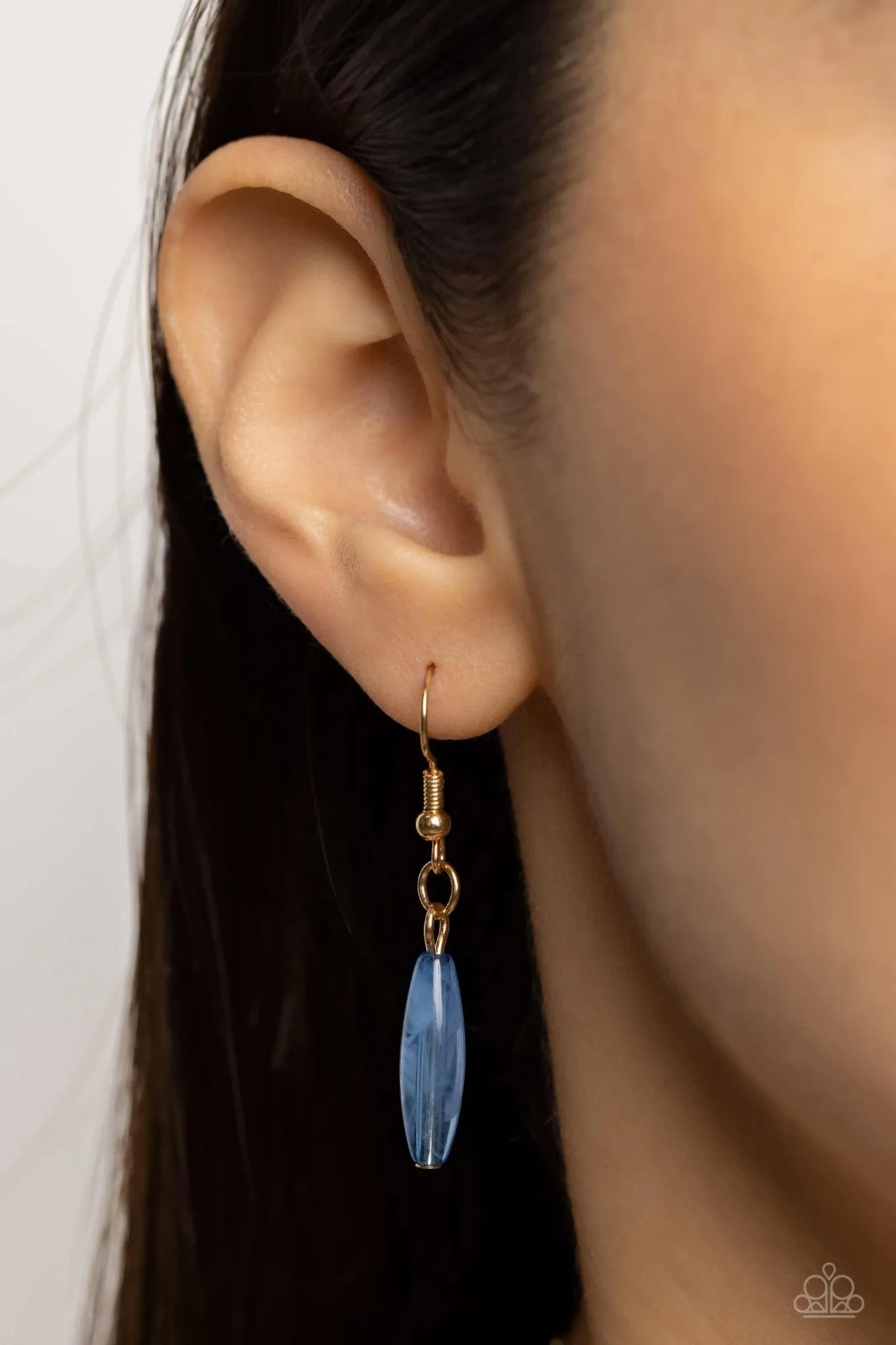 Bohemian Breeze - Blue Necklace - Paparazzi Accessories