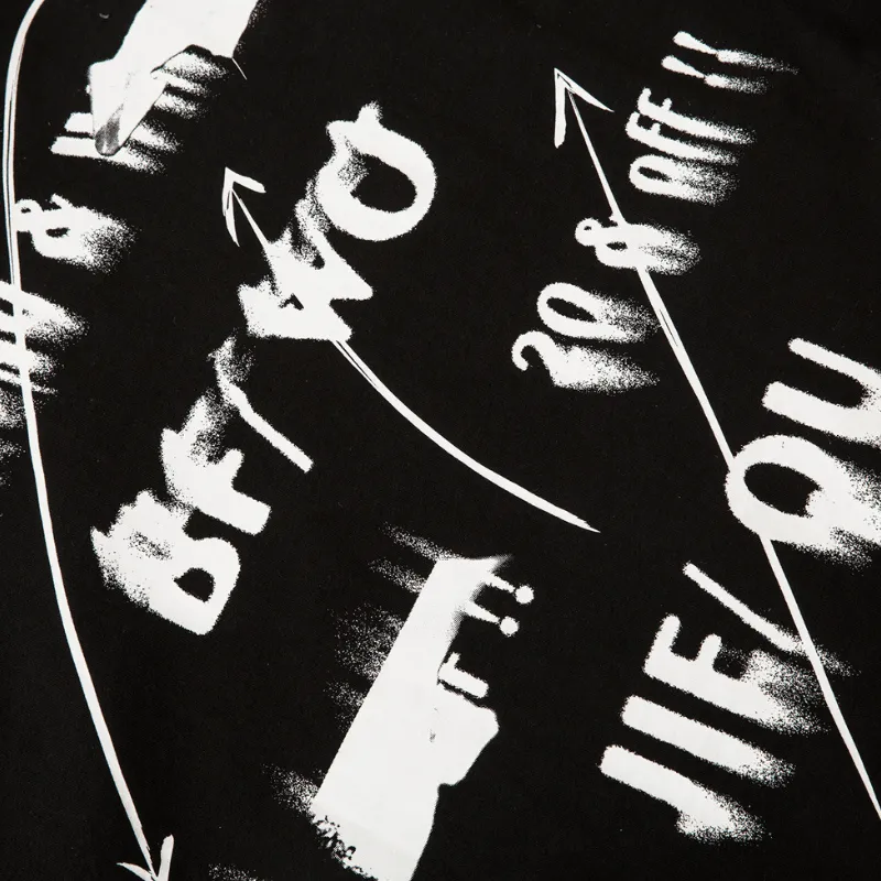 Bold Abstract Graphic Oversize T-Shirt
