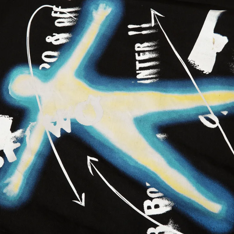 Bold Abstract Graphic Oversize T-Shirt