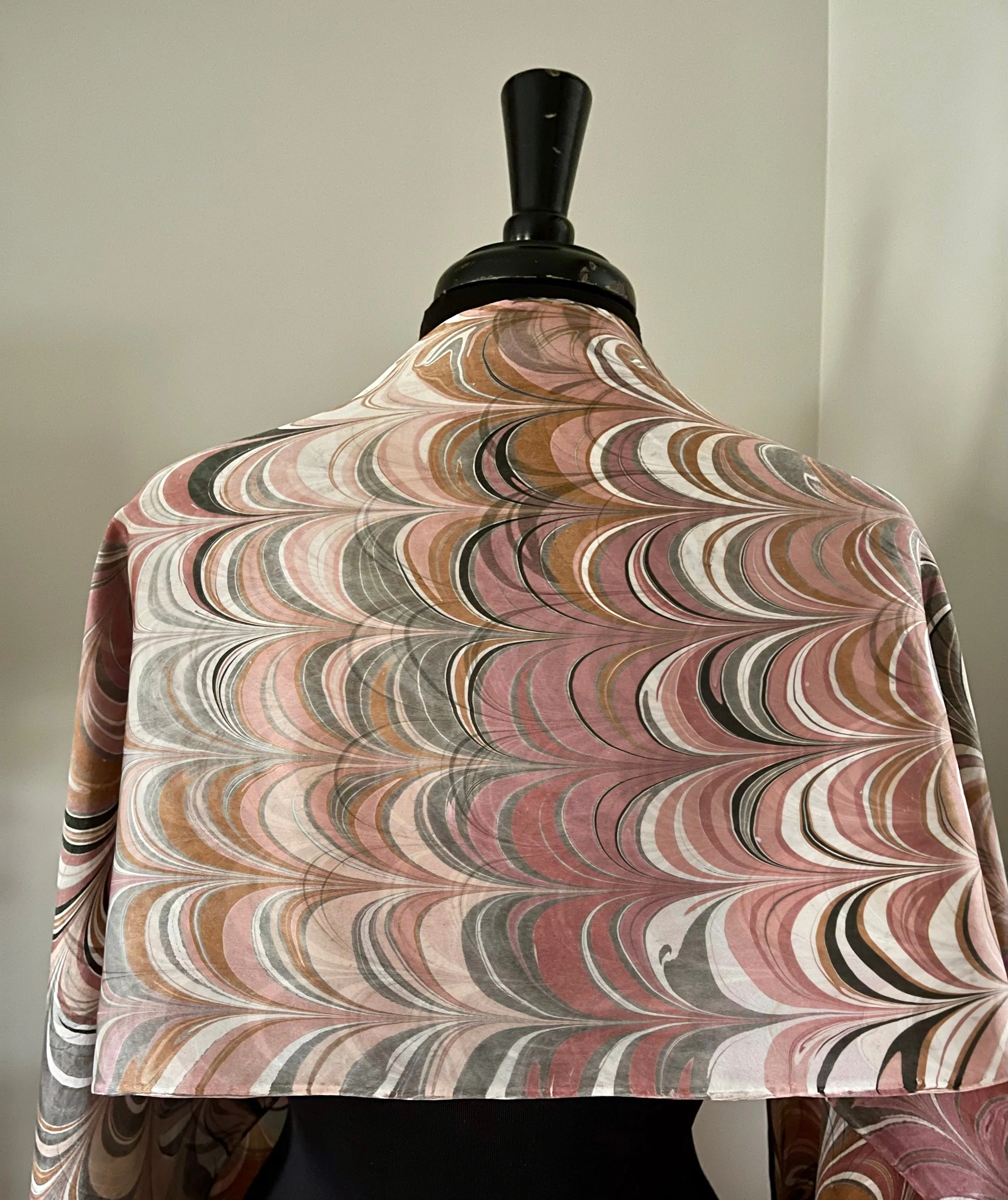 Bold Stripes Neutral two sided Charmeuse  Silk 72x14” bold fun. This beautiful silk makes a unique dresser cover and scarf