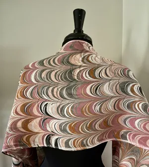 Bold Stripes Neutral two sided Charmeuse  Silk 72x14” bold fun. This beautiful silk makes a unique dresser cover and scarf