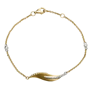 Bracelet in 18k Gold with Diamonds