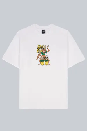 BRAIN DEAD BONGO BRAIN T-SHIRT WHITE