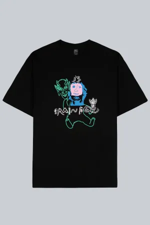 BRAIN DEAD MASKS T-SHIRT BLACK
