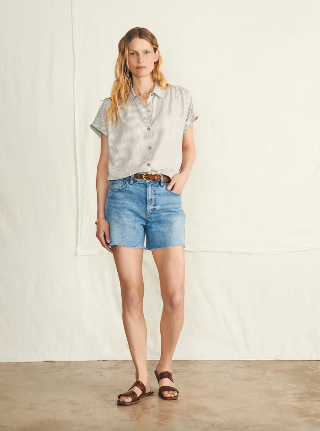 Breeze Shirt-Tan-Final Sale