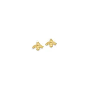 Bumblebee Stud Earrings (14K)