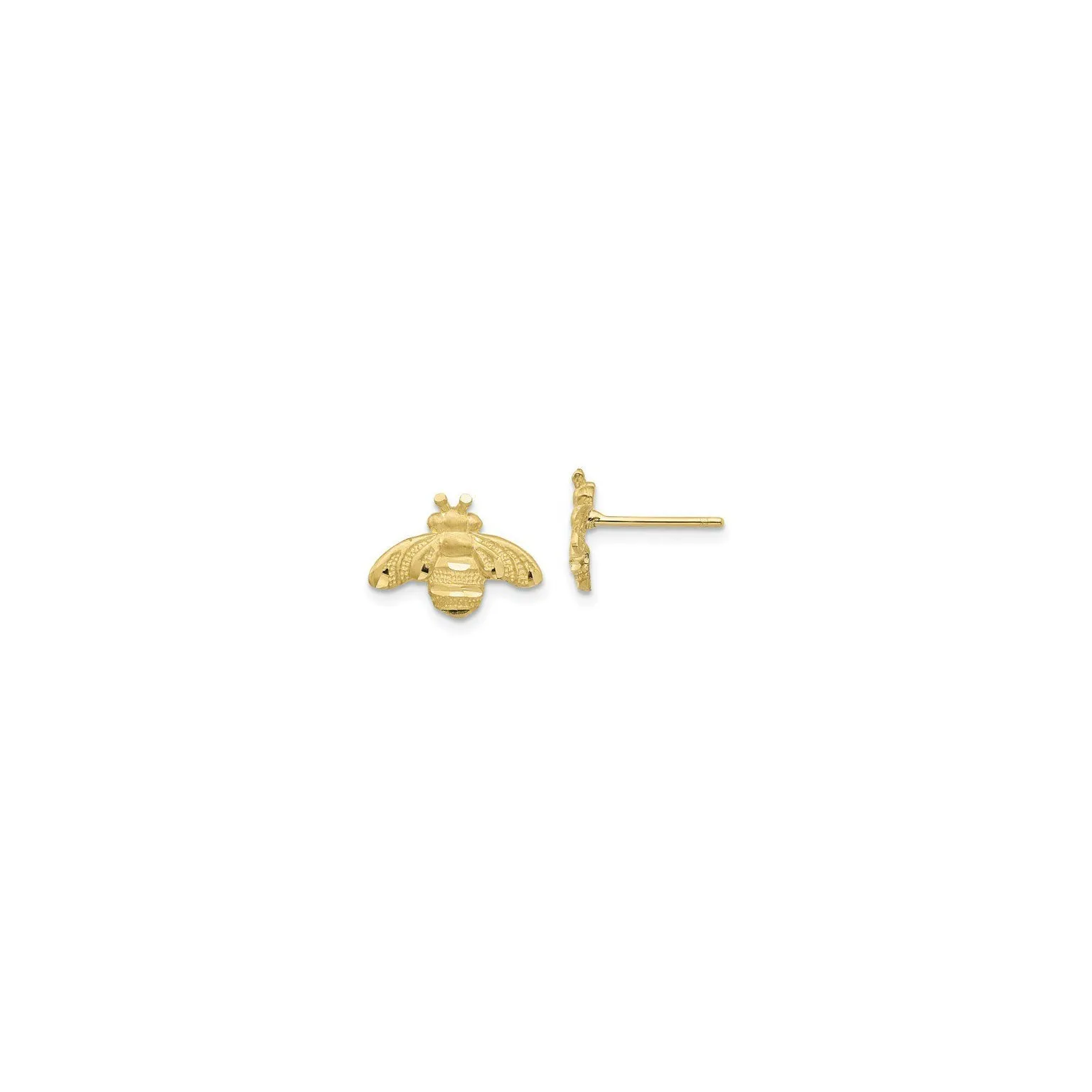 Bumblebee Stud Earrings (14K)