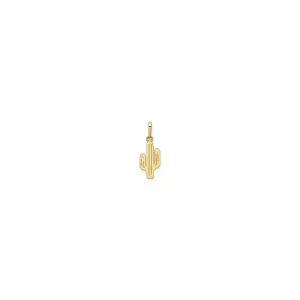 Cactus CZ Pendant (14K)