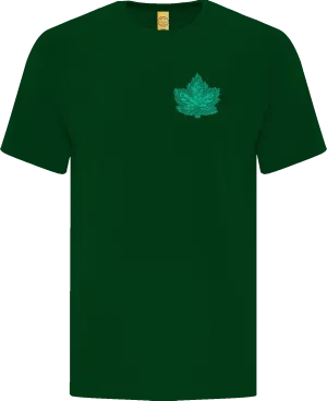 Canada Mighty Maple T-Shirt Dark Green Tonal