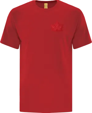 Canada Mighty Maple T-Shirt Red Tonal