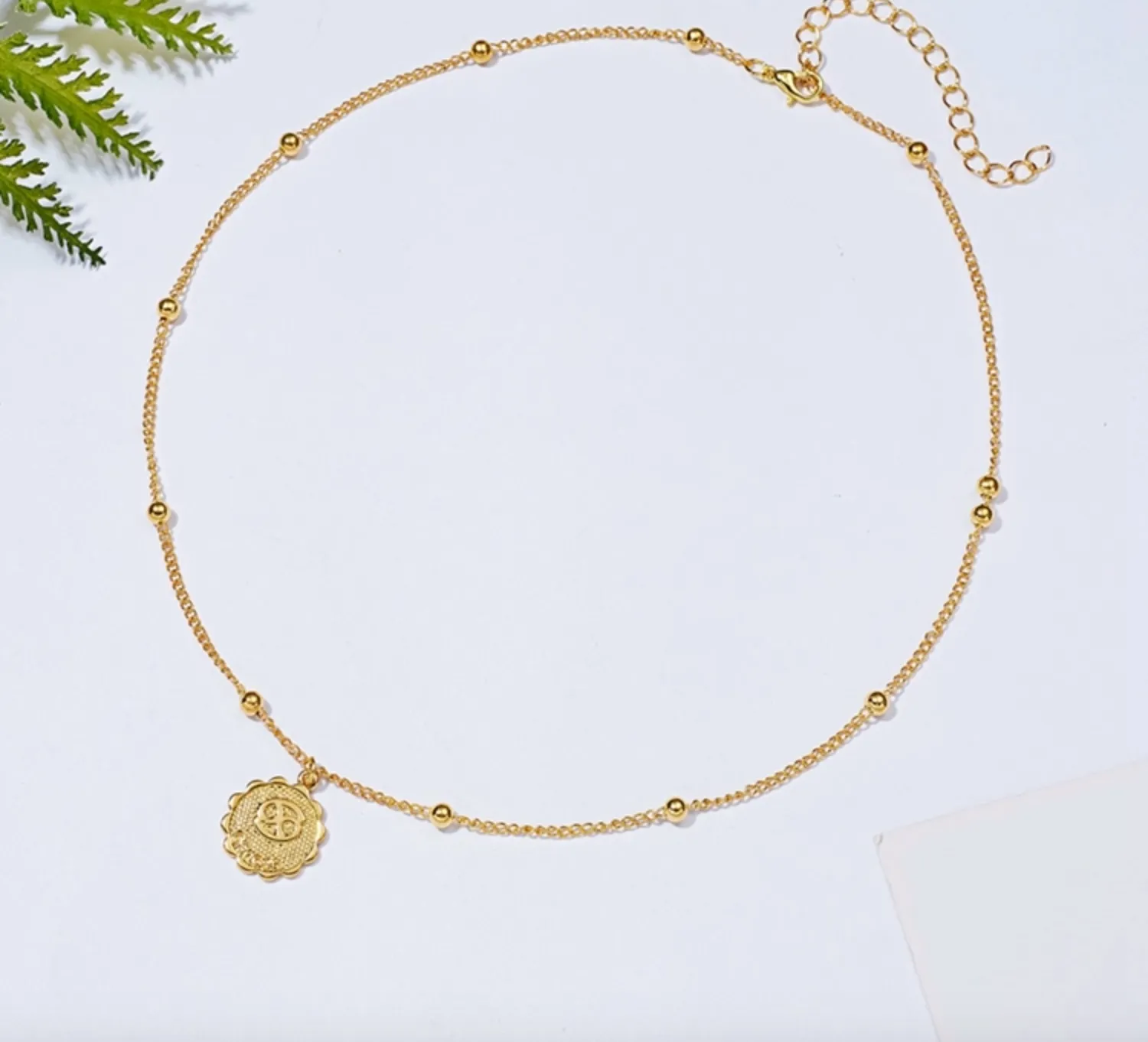 Cancer zocoin necklace