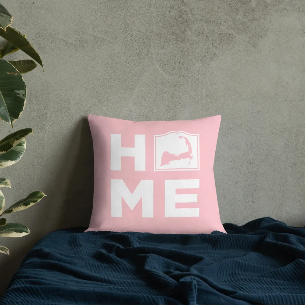 Cape Cod HOME Pillow - Light Pink