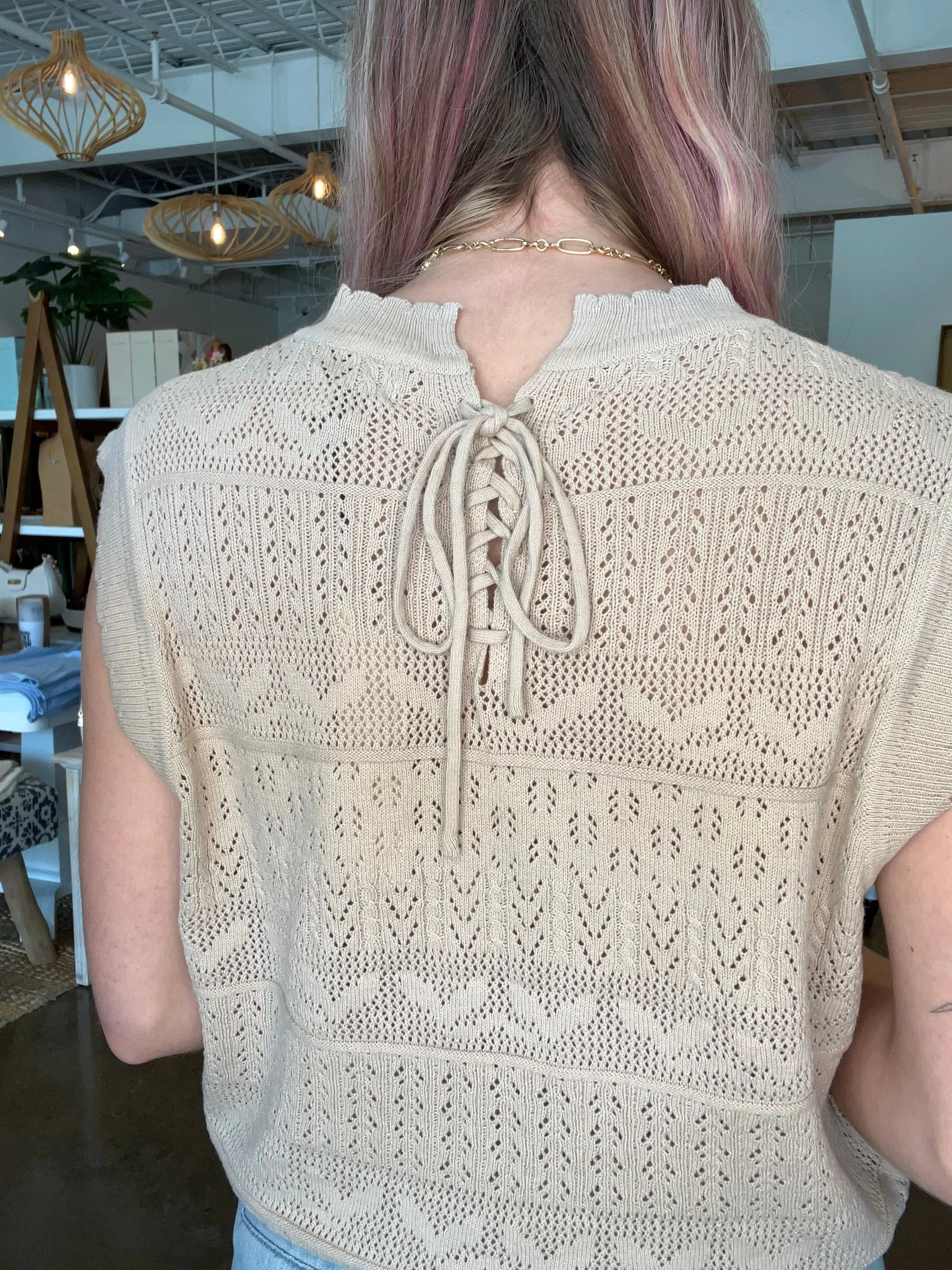 Cassie Knit Top