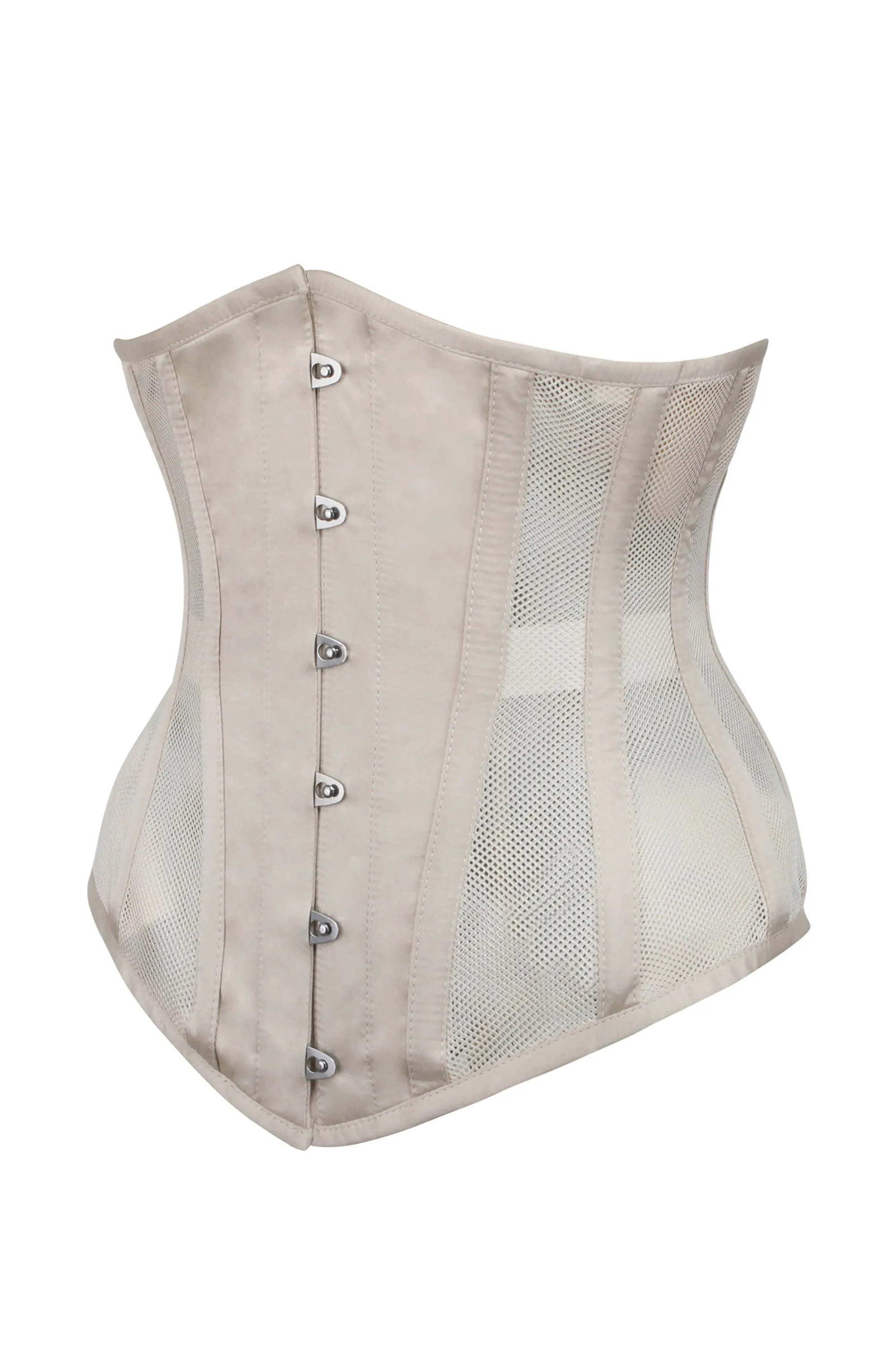 Champagne Undertone Mesh Longline Underbust