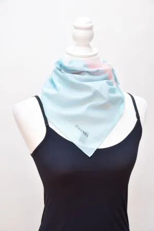 Chanel Bandana (Light Green/Pink)