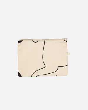 CHEVAL ZIPPER POUCH - SILK